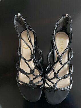 Gladiator Sandals. Circus by Sam Edelman Black Size 6.5.